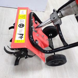 Mini Gasoline Tiller Scarifier Small Rotary Garden <b>Vegetable</b> Cultivator High Productivity for Agricultural <b>Soil</b> Turner Farm Use - Product Image 4