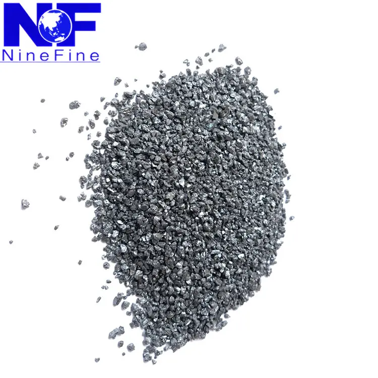 Boa qualidade grau metalúrgico carboneto de silício preto para o metal para o cobre de direto da fábrica