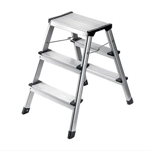 Bán lại 2 3 4 5 bước Trọng lượng nhẹ có thể gập lại nhôm rộng nền tảng Phân thang với <span class=keywords><strong>En</strong></span> <span class=keywords><strong>131</strong></span> cho gia đình - Product Image 3