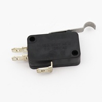 Micro-interrupteur KW3-02-12 4A 16A 250VAC SPDT NO/NC normalement ouvert avec électrique
