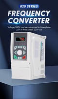 Convertisseur de fréquence VFD pour moteur, variateur de vitesse vectoriel triphasé 380V AC, NENA 1,5KW personnalisé