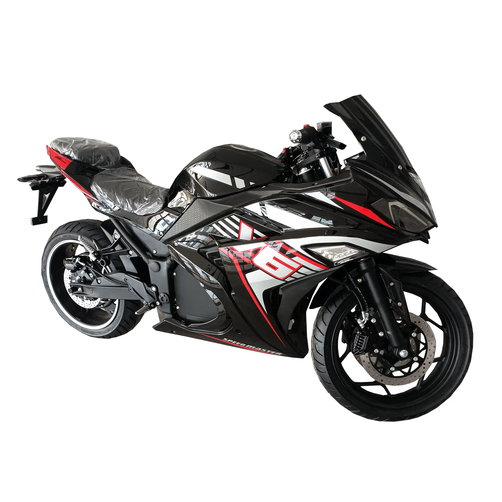 Commander Sepeda Motor Listrik Super untuk Dewasa dengan Motor 3000W 5000W 10000W dan Baterai Litium 72V 120ah