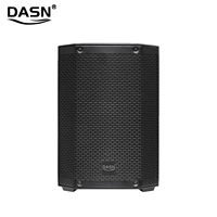 Système de sonorisation portable actif DASN E8 8 pouces 800W PEAK Classe D avec amplificateur DSP, batterie intégrée, pour la maison, l'extérieur, les performances DJ.