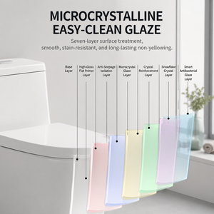 WC moderne américain ADA, toilette en céramique personnalisée, cuvette allongée en porcelaine, WC monobloc à <span class=keywords><strong>siphon</strong></span> pour hôpital - Product Image 4