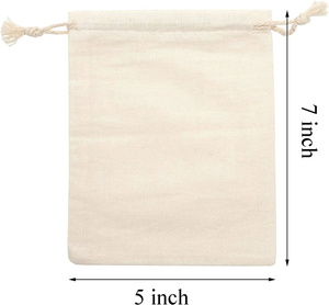Bolsas de Lona Ecológica con Cordón, Impresas en Algodón y Lino, con Logotipo Personalizado - Product Image 5