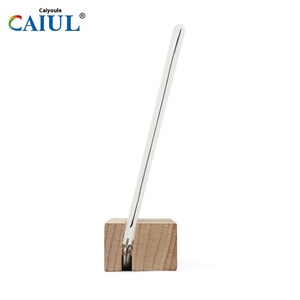 3 inch <span class=keywords><strong>Acrylic</strong></span> LED ánh sáng khung ảnh gỗ-trong suốt bảng hình ảnh khung Mini nghệ thuật nhựa khung ảnh với vật liệu kim loại - Product Image 3