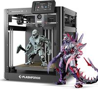 FLASHFORGE Adventurer 5M Printer 3D Otomatis Penuh dengan Penyetelan Satu Klik Kecepatan Tinggi 600mm/s 220x220x220mm Baru