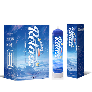 Rotass 0.95L 640g cargadores de Crema whipping Kem Xi lanh khí bể Kem sạc. - Product Image 4