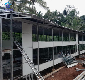 Bâtiments de ferme avicole à structure en acier de poulet <span class=keywords><strong>Solution</strong></span> d'élevage durable et efficace de poulailler et de poulailler - Product Image 4