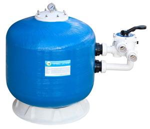 กรองทรายไฟเบอร์กลาส CADISDON รุ่น CS-650 ขนาด 860*DN650 มม. หนา 6 มม. สีฟ้า ความจุน้ำ 15 ลูกบาศก์เมตร สำหรับกรองสระว่ายน้ำ - Product Image 2