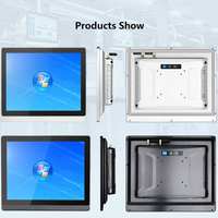 Computadora Industrial Integrada Todo en Uno con Pantalla Táctil de 15 Pulgadas y Bisel de 10 mm, CPU J1900/J4125/i3/i5/i7, SSD de 64 GB, RAM de 4 GB DDR4