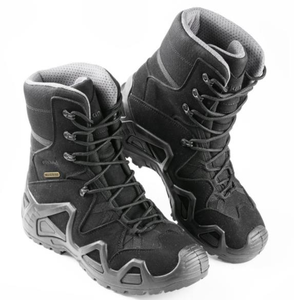 Elkland High Cut Tactical Boots <b>Waterproof</b> Artificial Nubuck Membrane Lining Anti Slip Rubber Outsole Lightweight - Product Image 3