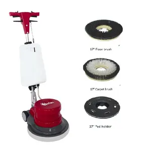 Manufacturers Hand Push Electric 154 Stone Polisher 17inch Granite marble floor cleaning machine