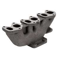 Collecteur d'échappement Turbo pour VW Corrado VR6 T3/T4 35/38 MM bride en fonte