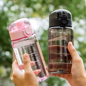 Botella de Agua Deportiva de 550 ml con Aislamiento Térmico, Tapa Anticaídas, Gran Capacidad, Botella de Plástico Portátil para Gimnasio y Actividades al Aire Libre - Product Image 3