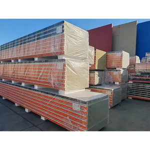 Environmental Friendly Pu Foam Sandwich Panel Exterior Wall Sandwich Panels For House