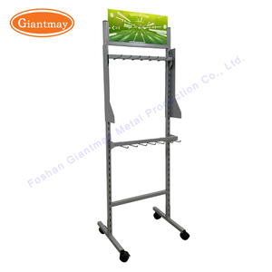 Đứng miễn phí cửa hàng bán lẻ kim loại Rack hiển thị cho túi xách khăn vành đai đứng - Product Image 1