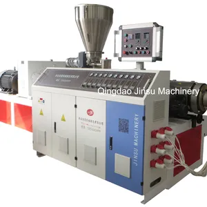Qingdao HOT sale full automatic pvc pipe making machine line twin-screw compounding extruder machine