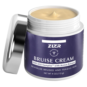 Crema Hidratante Vegana con Extracto de Árnica Montana y Vitaminas K2, C y E, 4 oz, para el Cuidado de Moretones, Piel Frágil y Renovación Cutánea - Product Image 1
