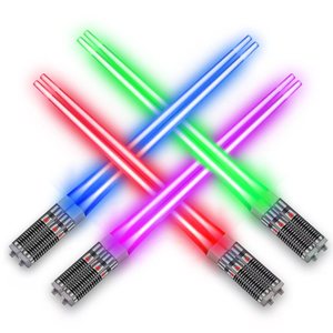 Baguettes lumineuses LED et jouets épée multicolores, accessoires de concert pour la fête de remise des diplômes, baguettes en plastique et cadeaux - Product Image 1