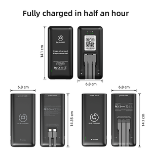 Station de Recharge Commerciale Extérieure Bajie à 12 Emplacements, Partage de Batteries Externes, Production OEM ODM d'Usine - Product Image 5