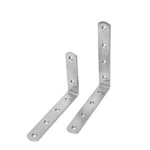 Bền Chất lượng cao thép không gỉ góc bên phải khung với kẽm kết thúc kết nối & Kệ hỗ trợ - Product Image 5