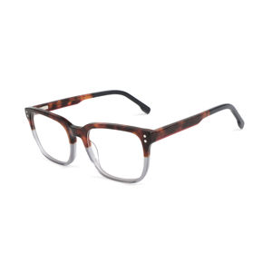 <span class=keywords><strong>Grande</strong></span> monture <span class=keywords><strong>de</strong></span> lunettes optiques carrées en acétate pour hommes, couleur unie, motif rayé, lunettes <span class=keywords><strong>de</strong></span> lecture classiques à la mode pour ordinateur - Product Image 2