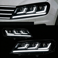 Ensemble de phares LED pour Volkswagen Touareg 7P 2016-2018, mise à niveau style 2025, feux de jour LED, clignotants séquentiels