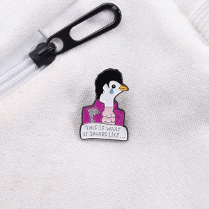 <span class=keywords><strong>Principe</strong></span> viola simbolo della pioggia spilla in smalto spilla per vestiti spille sullo zaino valigetta distintivo gioielli decorazione regali - Product Image 4