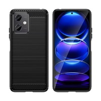Étui de téléphone portable en TPU souple avec texture en fibre de carbone, antichoc, étanche, pour A33/A34 5G, design fin avec pare-chocs