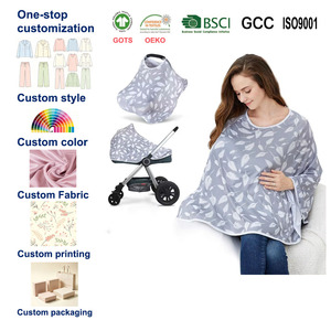 Housse <span class=keywords><strong>de</strong></span> siège auto multifonctionnelle personnalisée, coupe-vent, pour bébé, la plus vendue, couverture d'allaitement, <span class=keywords><strong>cape</strong></span> multifonctionnelle - Product Image 1