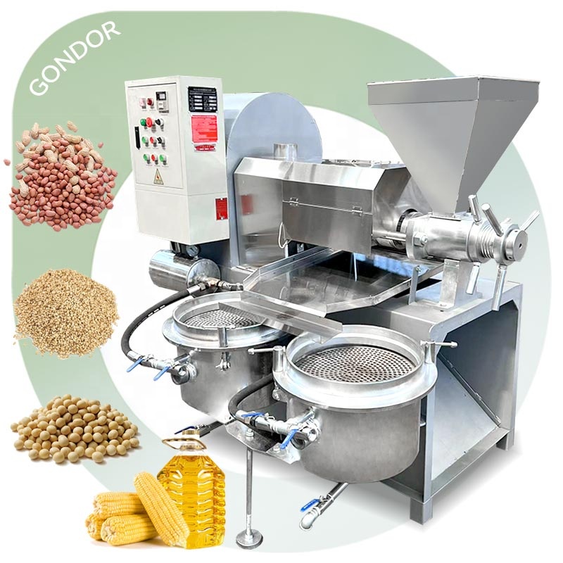 Canola Soybean Oil Make Pressing Production Press Machine Made in China for Sale Zimbabwe Dubai