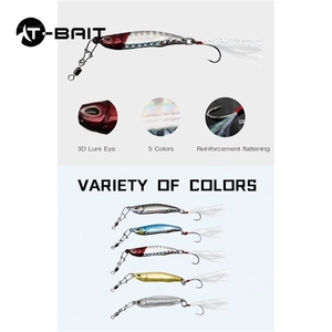 Señuelo de metal Vibe de aleación de zinc 7g/10g/15g/20g cebo de temblor VIB barra blanca tipo S Placa de hierro de pescado de plomo con gancho de canal de sangre - Product Image 6