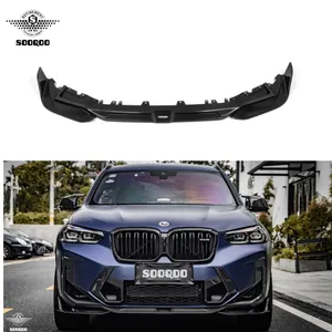 For BMW X3M F97 SQ Style Front Lip X3M Carbon Fiber Dry Carbon Front Bumper Lip For BMW X3M F97 F97LCI 2022-IN