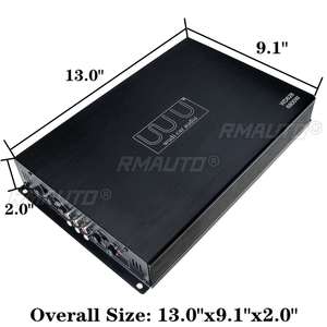 เพาเวอร์แอมป์ความละเอียดสูง 6800W 4 แชนแนล สำหรับรถยนต์ ลำโพงสเตอริโอเบส  แอมพลิฟายเออร์เสียงรถยนต์และบ้าน ใช้ไฟ DC 12V สำหรับซับวูฟเฟอร์ - Product Image 6