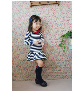 Vestido Corto al por Mayor, el Último Modelo de Vestido Casual de Manga Larga para Niñas, Vestido Rojo de Proveedor Chino - Product Image 5