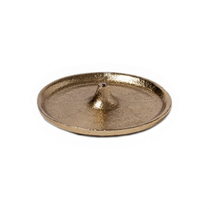 Brûleur d'encens en métal écologique religieux parfum naturel porte-bâton d'encens sphère à la mode finition royale classique japonais - Product Image 1