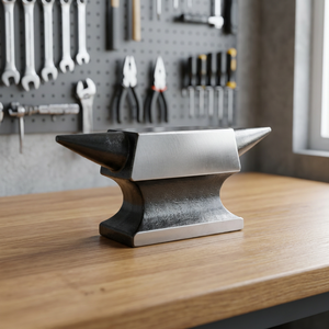 Enclume à double corne Eagle Special Purpose Goldsmith avec base rectangulaire en acier poli, outil de bijouterie, 0,625 kg - Product Image 3