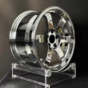 ล้อโครเมียมแบบล้อเฟืองลึก5X114.3 5X120ใหม่มีล้อโครเมียมสามล้อ <span class=keywords><strong>TE</strong></span> <span class=keywords><strong>37</strong></span> 19 <span class=keywords><strong>20</strong></span>นิ้วสำหรับ350Z 370Z Supra Civic เป็น BMW F30 G20 F32 M4 M3 G22 - Product Image 4