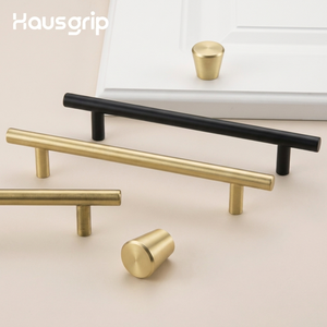 Hausgrip Gold Aluminium Kastgreep Lange Kastgreep voor Nachtkastjes Ladekasten Kastjes Badkamer 96mm 128mm Knoppen - Product Image 1