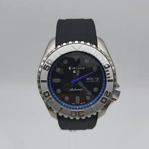 Relojes Mecánicos Automáticos para Hombre 2026, 40 mm, Fecha, Cristal de Zafiro, Correa de Caucho, 5 BAR, Reloj de Buceo Analógico NH36 - Product Image 4