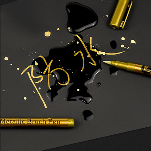 Tự Làm Nghệ Thuật Bạc Vàng Vĩnh Viễn Không Thấm Nước Sơn Đánh Dấu Bút Cho Thủy Tinh Đá Thẻ Làm Thủ Công Kim Loại Bút Đánh Dấu - Product Image 3