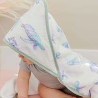 Toalla de baño para niños con capucha personalizable al por mayor, Toalla de baño suave absorbente de algodón orgánico de primera calidad 100% para bebés y niños