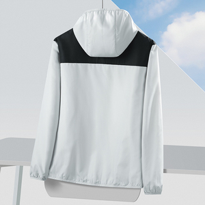 Ropa de Protección Solar Fina Anti-UV UPF50 para Mujer, con Capucha, de Seda de Hielo, para Pesca, con Logotipo Personalizado - Product Image 4