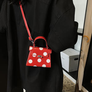 中国供应商2025新到女性时尚小圆点手袋女孩迷你手袋ins热卖女士口红包 - Product Image 5
