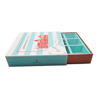 Luxuriöse Ausziehbare Schokoladenbox mit Prägung für Trüffel-Sushi-Süßigkeiten-Verpackung Maßgefertigte Größe Weihnachtsgeschenkbox