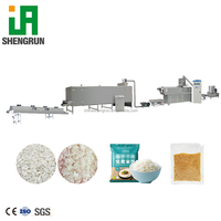 Machine d'extrusion de riz artificiel fortifié, ligne de production complète de riz artificiel nutritif, machine automatique à couscous et riz