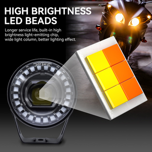 LELANPU Ricambi Moto Accessori Luce Baja <span class=keywords><strong>4</strong></span> pollici 25W Faro da Lavoro a LED Laser per Moto con 1 Lente per <span class=keywords><strong>Vespa</strong></span> - Product Image 5