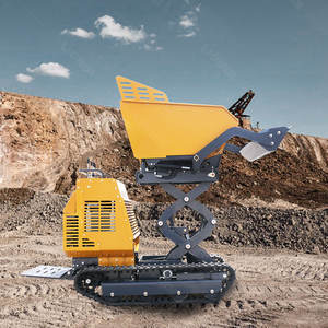 Mini Dumper 870kg personalizzato a prezzo Super basso carriole a benzina piccolo cingolato idraulico - Product Image 3