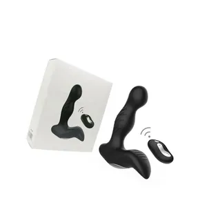 Caixa personalizada grátis - Vibrador Alibaba Massageador de próstata Máquina de choque elétrico sem fio Plugue anal - Product Image 3